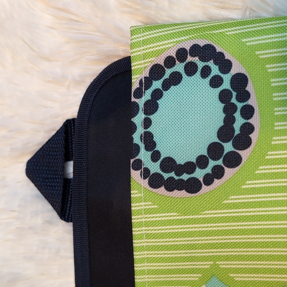 Thirty one Hanging Tote Back Seat Organizer Beach Aqua Floral Pattern - Picture 2 of 10